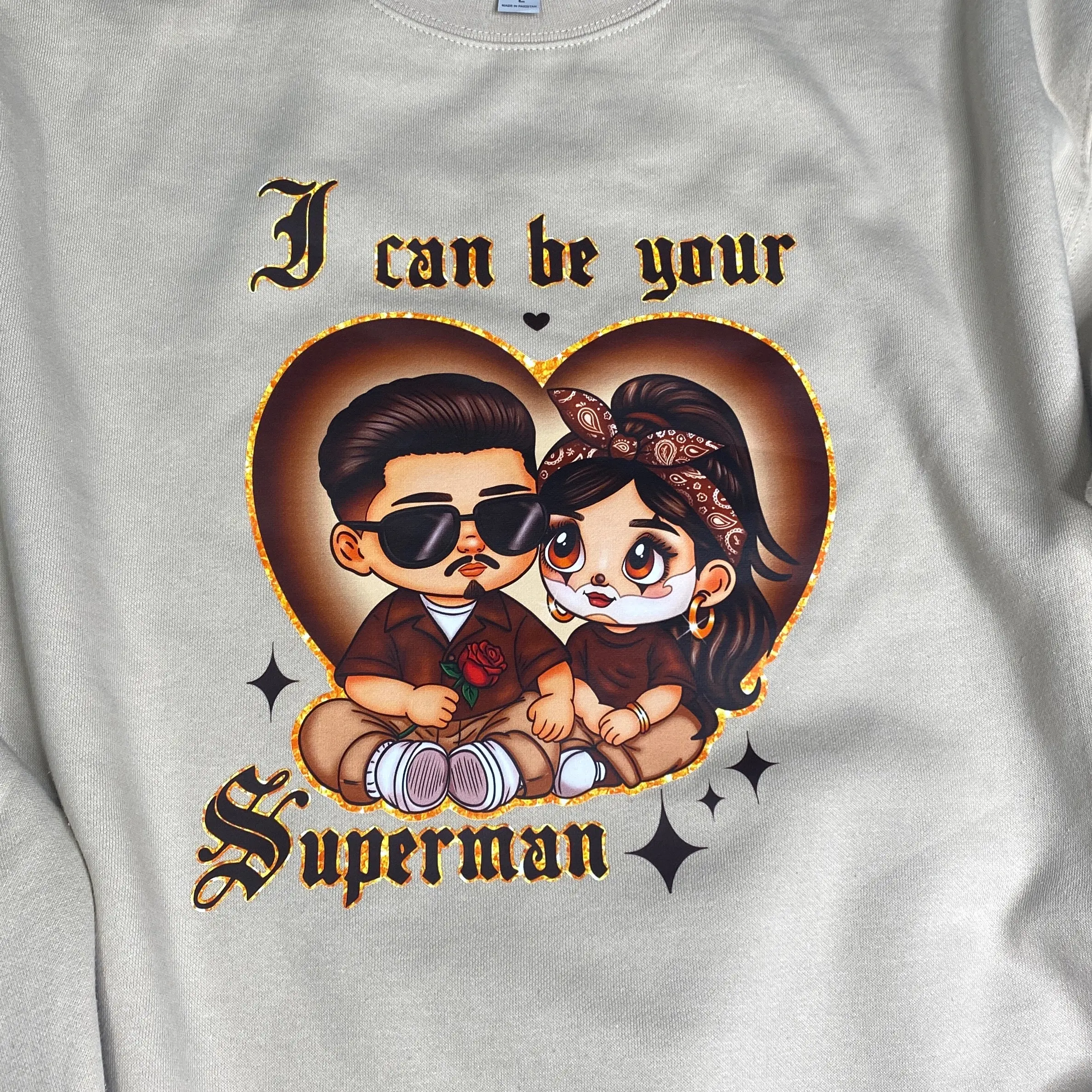 Valentine couple crewneck