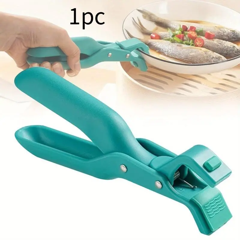 Anti-scalding plate and bowl clip, multi-functional tray clip, kitchen utensils tools, Kitchen Gadget, cross-border anti-slip creative home kitchen silicone anti-scalding clip.