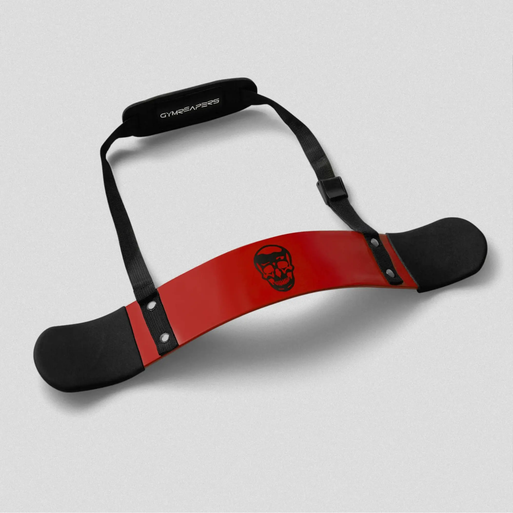 Gymreapers Arm Blaster - Red, the perfect tool for improving form and strength during weight training Gymreapers Arm Blaster - Red, the perfect tool for improving form and strength during weight training