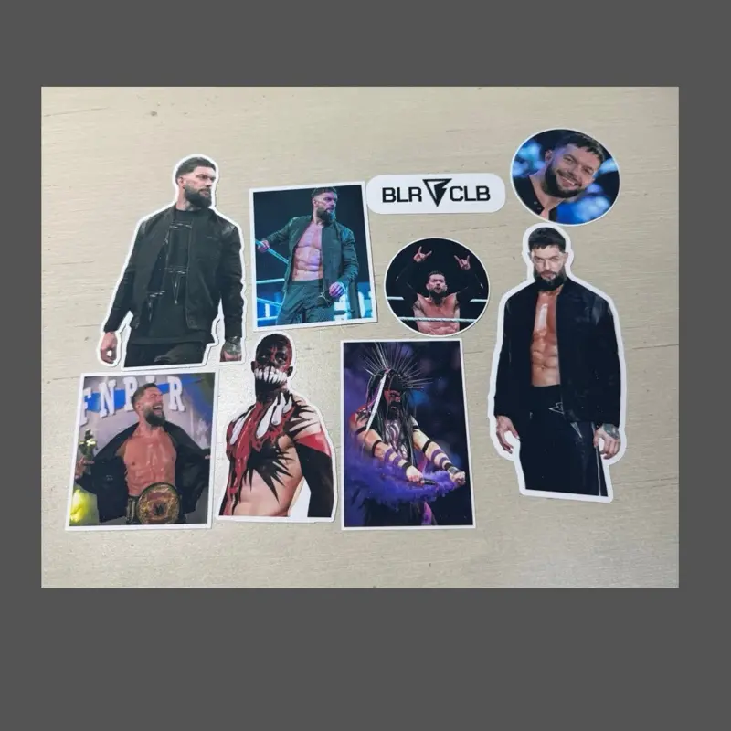 Finn Inspired Sticker Pack (Set of 9)