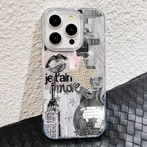 Creative Design Phone Case Casing Cover, Waterproof Scratch-Resistant Fingerprint Proof, High Gloss Finish, Fits iPhone XR 11 12 13 14 15 Plus 16 Pro Max 17 Air Series