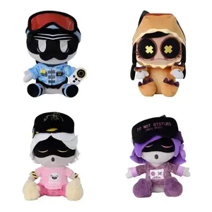 2026 Murder Dronesed UZI Plush Anime Character Figure Kawaii Stuffed Doll Soft Room Decor Toy Collection Kids Christmas Gift