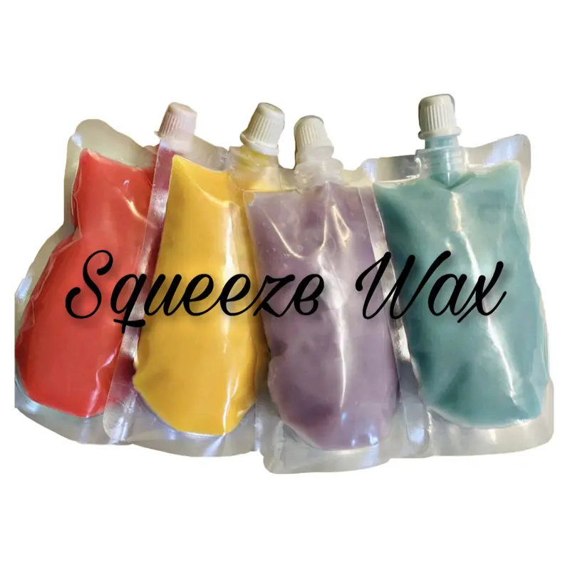 Squeeze wax melts squeezable soy wax melts