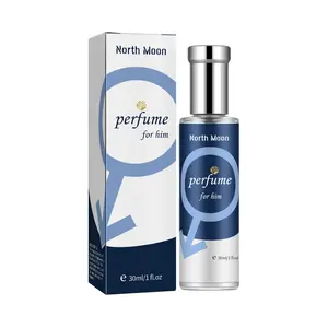 Perfume Long-Lasting Fragrance with Pheromones, Sandalwood Cedar Musk Bergamot Patchouli, 30ml/1 fl oz