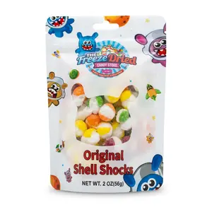 Crunchy Flavorful Freeze-Dried Candy Snacks, Shell Shock Original, 2oz Dry Treat