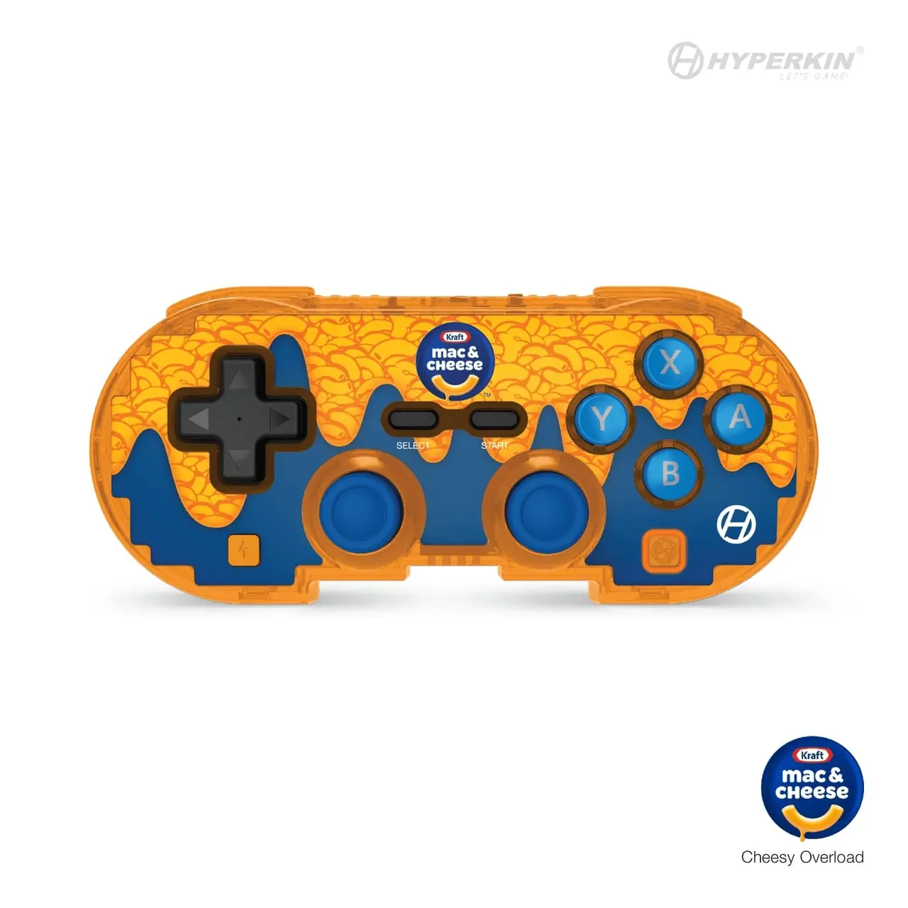 Hyperkin Pixel Art Controller for Switch/PC/Steam/Tesla & More, with 30ft Bluetooth, 20+ Hr Rechargeable Battery, Turbo