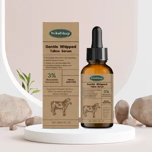 WoodSleep Tallow Skin Serum – Hydrating, Moisturizing, Nourishing, Smoothing Daily Facial Care Essence