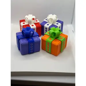 Small Ultimate Annoying Gift Box-Christmas Gift Box-Birthday Gift Box-Puzzle Box- 2 inches deep