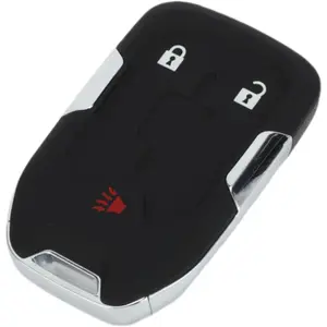 Key Shell Case Keyless Entry Remote Key Fob Replacement Case for GMC Terrain 2018-2022 for GMC Acadia 2017-2020 3 Buttons HYQ1AA HYQ1AS HYQ1EA