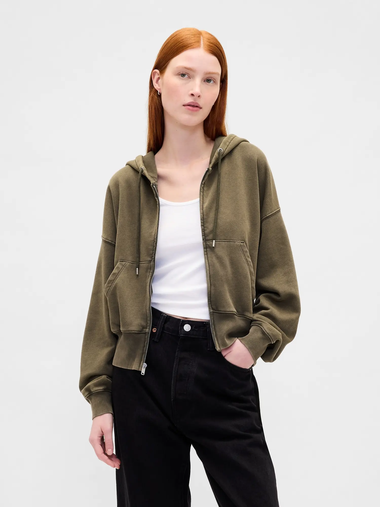 Black Moss Green Wash