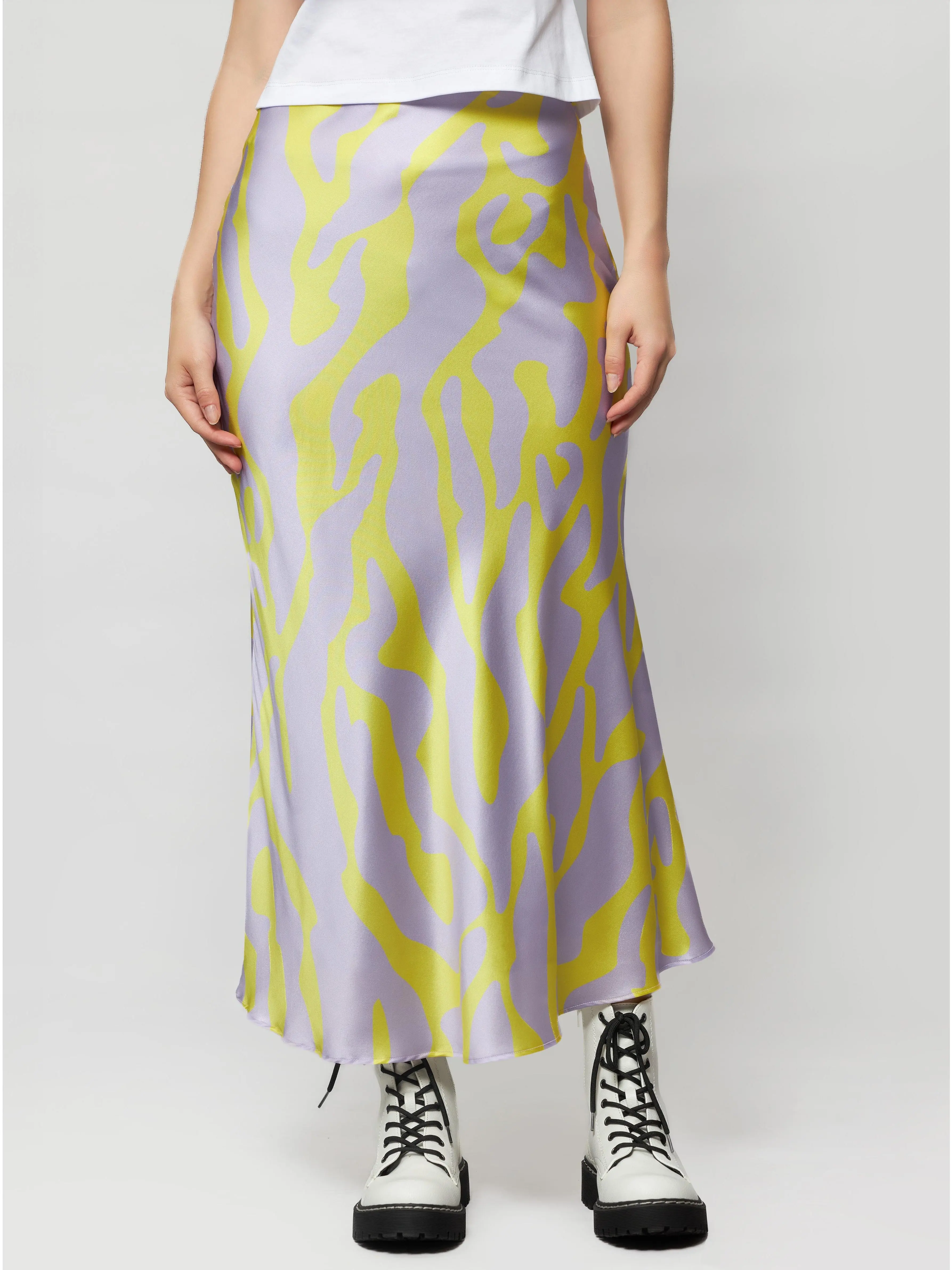 Samantha Silk Slip Skirt