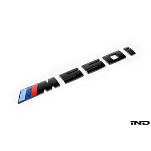 IND G30 M550i Painted Trunk Emblem