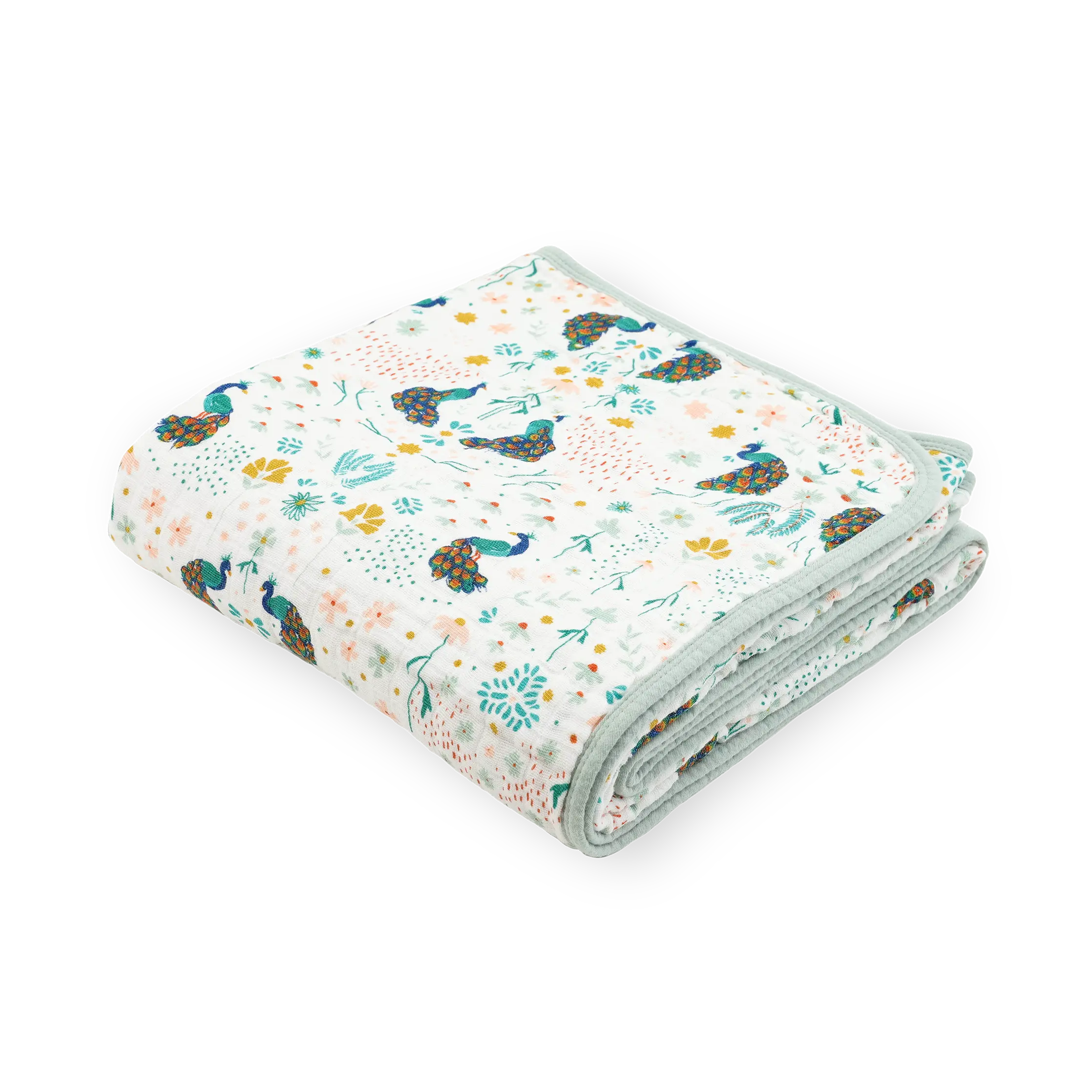 Original Cotton Muslin Quilt - Peacock Original Cotton Muslin Quilt - Peacock