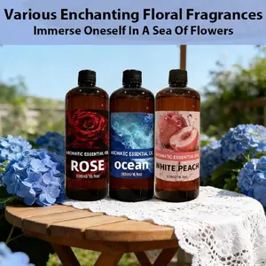This 500ml large-capacity fruit-scented essential oil uses slow-release technology to continuously release a pleasant aroma, effectively neutralizing odors. It is suitable for various indoor environments such as bedrooms and offices