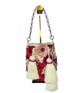 WAYUU LUXURY MEDIUM BAG FUCHSIA