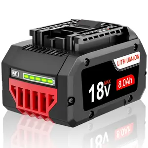 New 8.0Ah For Bosch 18V Li-Ion Battery BAT620 BAT609 Professional GBA 3165140791649
