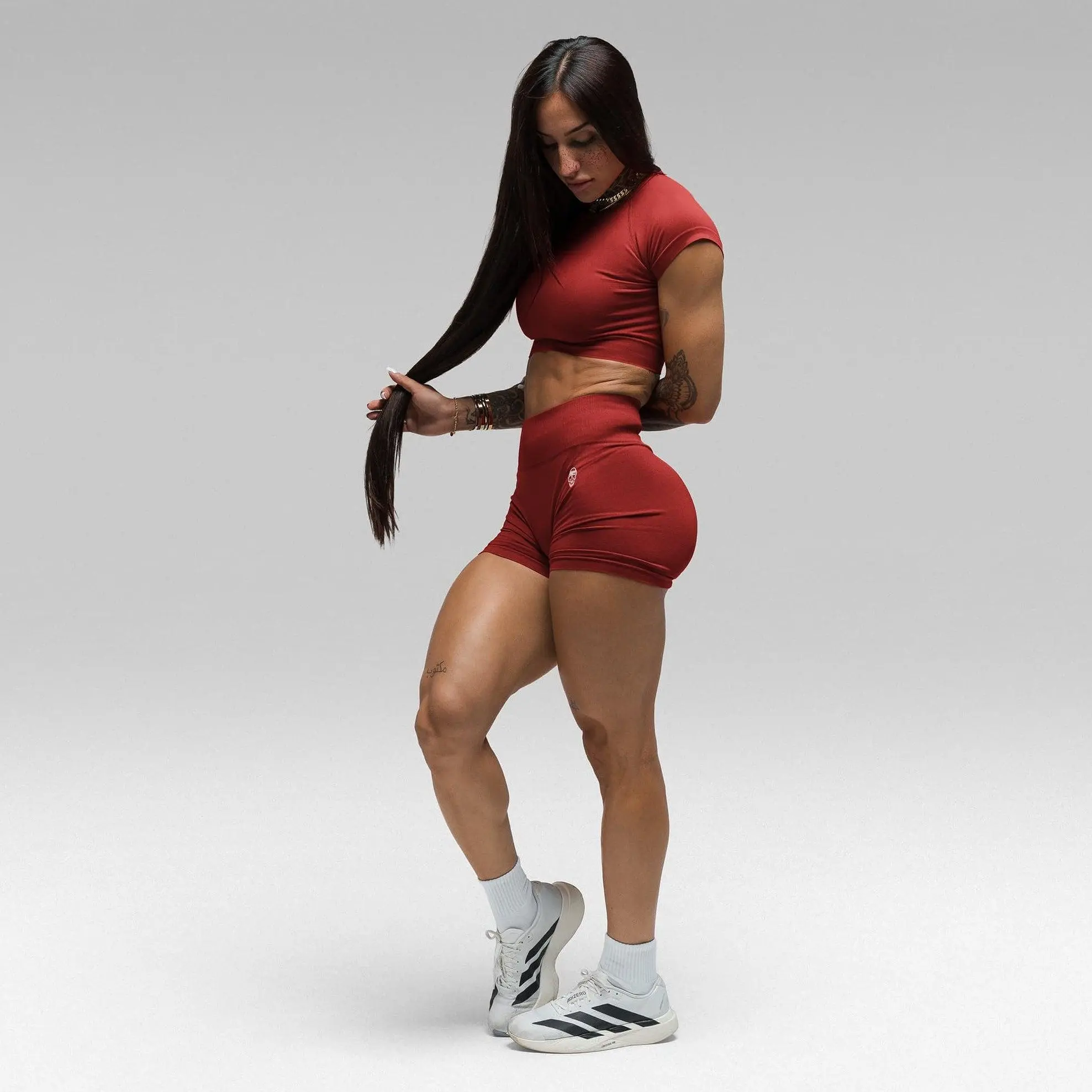 Gymreapers - Infinity Shorts & Crop Tee Bundle Gymreapers - Infinity Shorts & Crop Tee Bundle