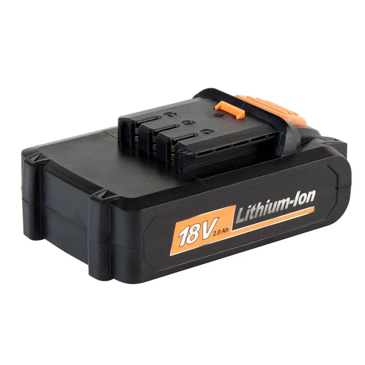 212 MAIN 18V 2Ah Lithium Ion Compact Slide Power Tool Battery - Cordless Drill Battery, Overheat-Safe Replacement for Compatible Cordless Devices