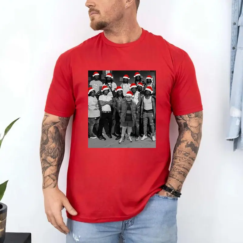 Derek In O' Block Christmas Shirt, King Von Funny T-shirt, Von's Fat One Santa hat Sweatshirt, Stranger Gang Things Hoodie