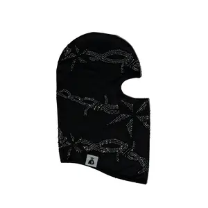 Star Rhinestone Shiesty Mask – Stretchy Streetwear Ski Mask