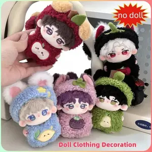 Mini Cotton Doll Clothes Starfish Body Fruit Series Toy Dolls Accessories Handmade Soft Doll Clothing Decoration Hot Selling