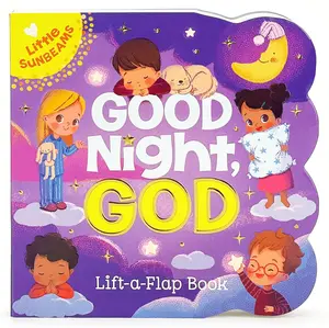 Good Night, God Lift-a-Flap Board Book – Christian Baby Book for Easter Basket, Baptism & Toddlers