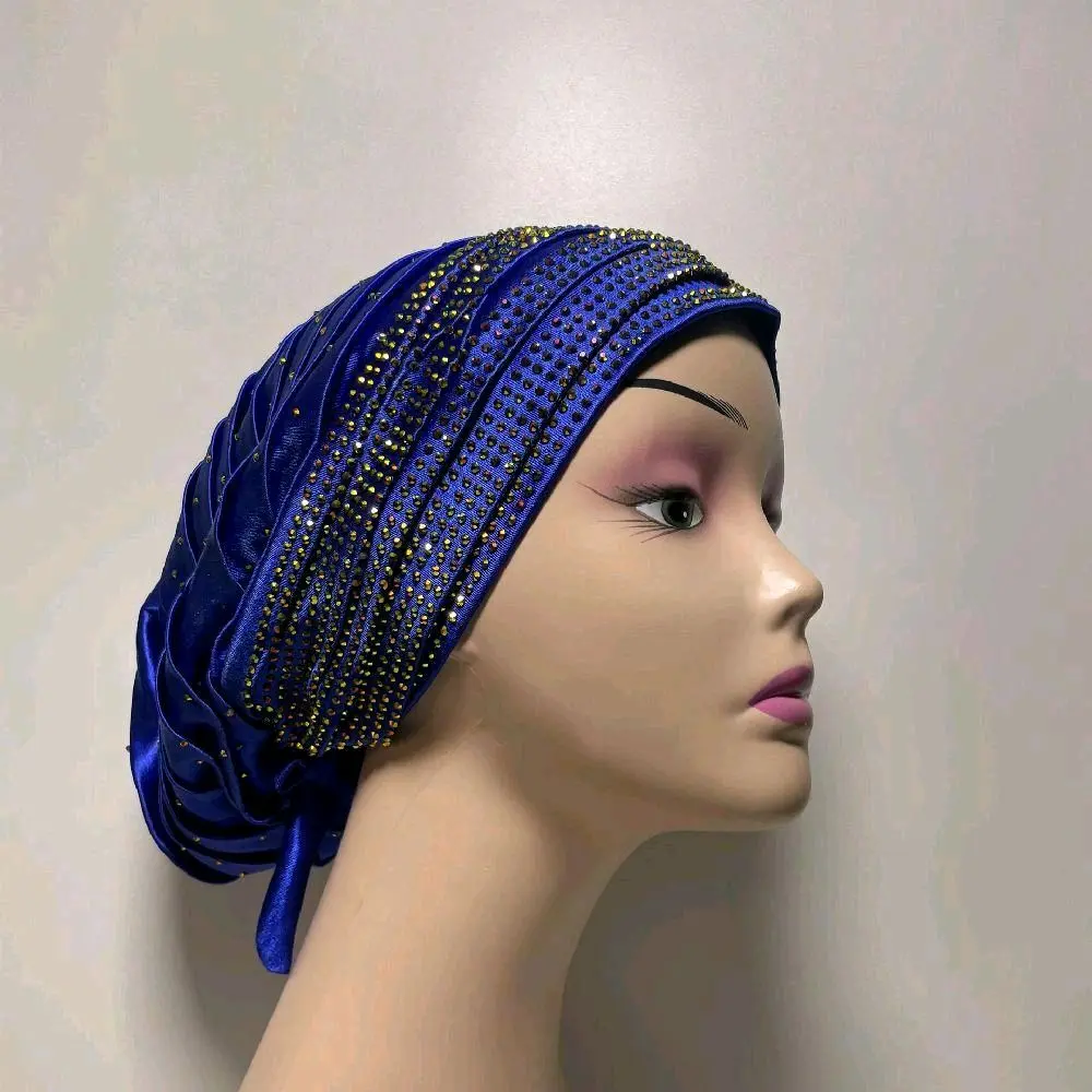 Unisex Casual Beanie Turban Caps - Available in Hot Pink, Royal Blue, Peach, Kelly Green Colors