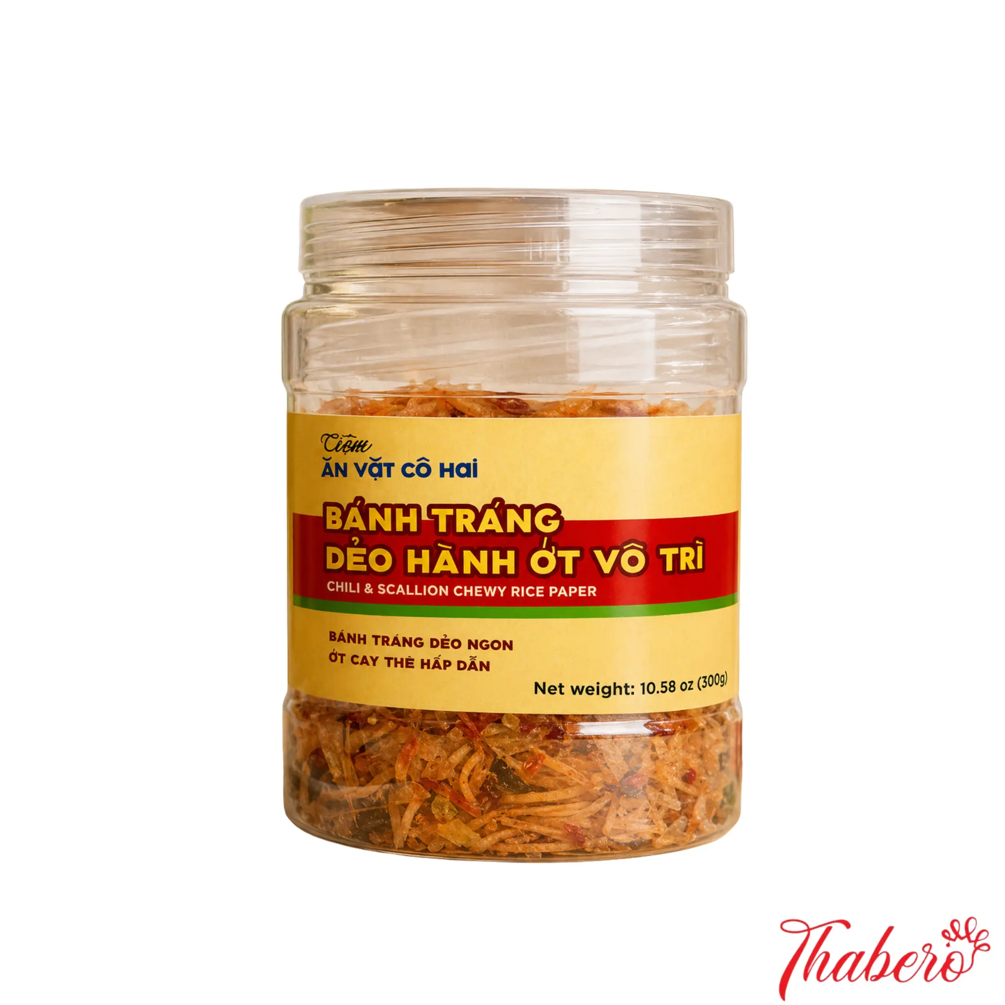 Bánh tráng dẻo hành ớt vô tri.
