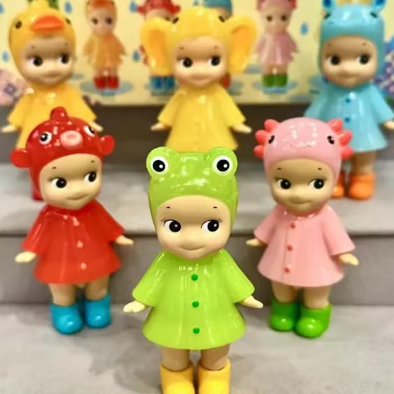 Genuine Sonny Angel I Love Rainy Day Series Blind Box Action Figure Sonny Collectible Model Angel Mystery Box Surprise Toy Gift