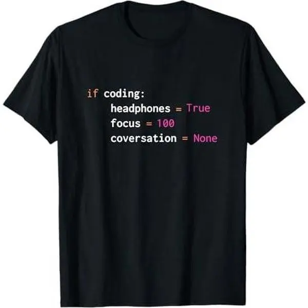 Python Programmer with Funny Python Developer Coding T-Shirt