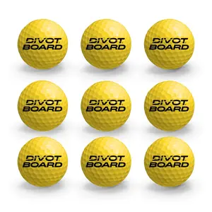 DIVOT BOARD DBFB101 FOAM GOLF BALLS, NINE BALLS