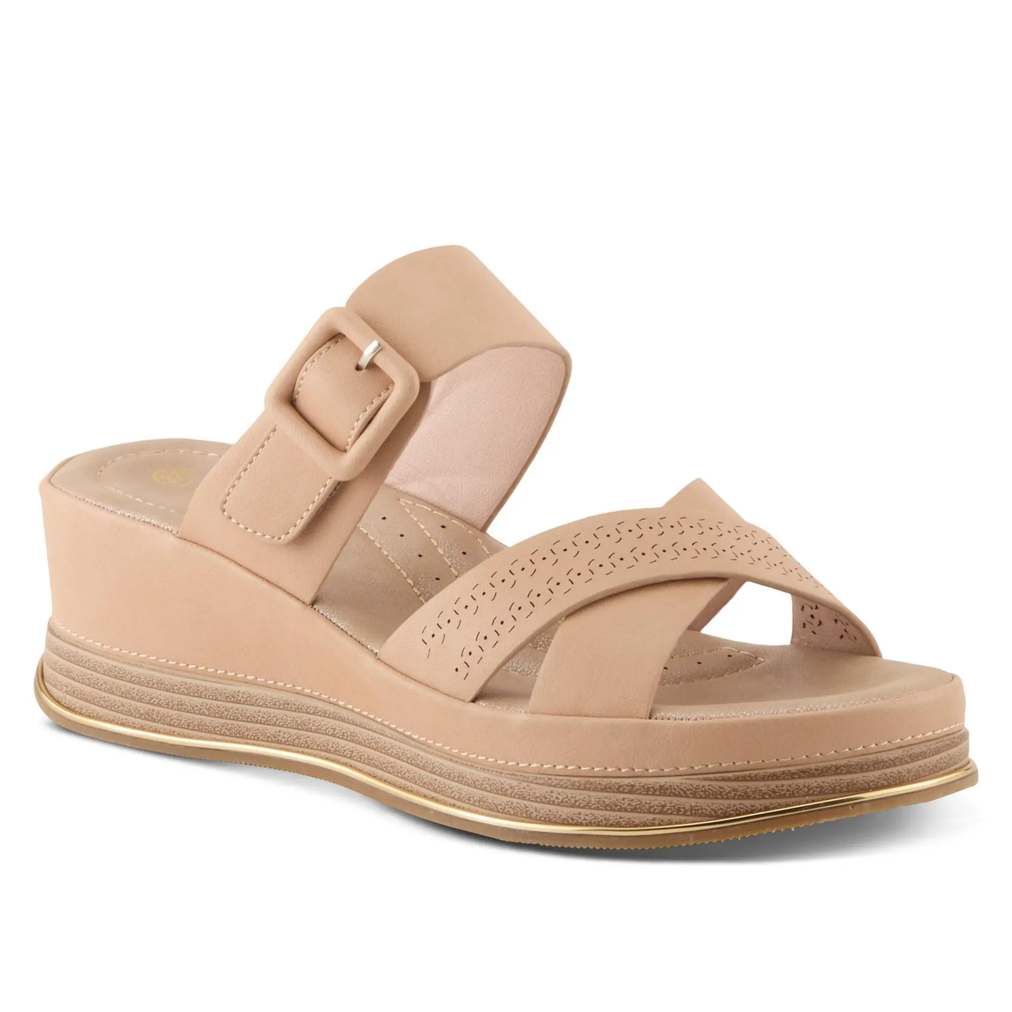 Patrizia by Spring Step Wedge Sandals - Cattaneo