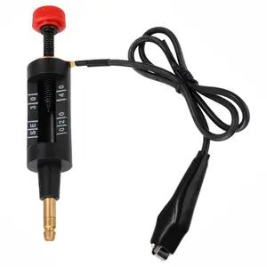 Coil Tester Adjustable Spark Coil- Tester Spark Plug Tester Coil- Plug  Spark Circuit Tester Autos Diagnostic Test Tool for   Energy Automotive, White