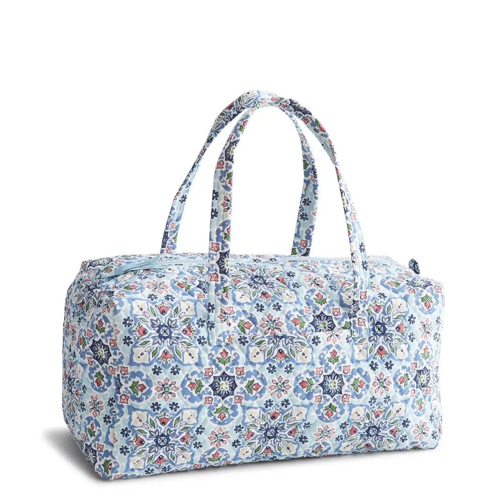 Vera Bradley Lisbon Sky Medallion Original Duffle Bag