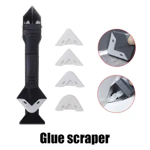 Multi-Functional Silicone Caulk Remover Tool, Hand Tools, Home Repair Tools, Manual No-Power Needed, Ideal for Kitchen Bathroom Windows, Caulking, Free Battery Included