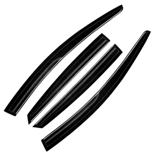 For 2012-2018 Ford Focus Sedan & Hatch Window Visors Wind Deflectors Sun Rain Guards Vent JDM Mugen Style