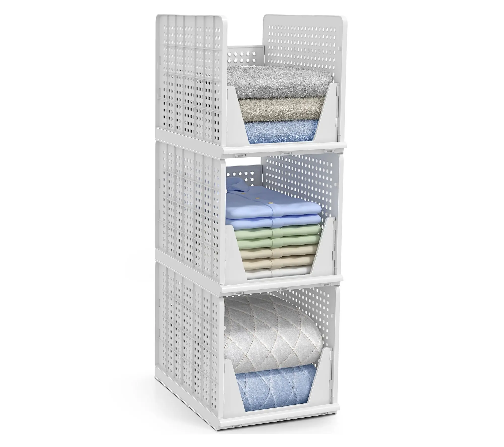 Sorbus Shelf Organizer - Closet Organizer 3 Pack Extra Large Sorbus Shelf Organizer - Closet Organizer 3 Pack Extra Large