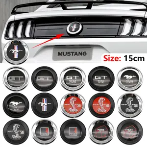 Mustang 15cm Rear Emblem for Ford Mustang Gt, Gt50 Anniversary, Shelby, Roush Models, Car Decals, Car Exterior Modification & Decoration