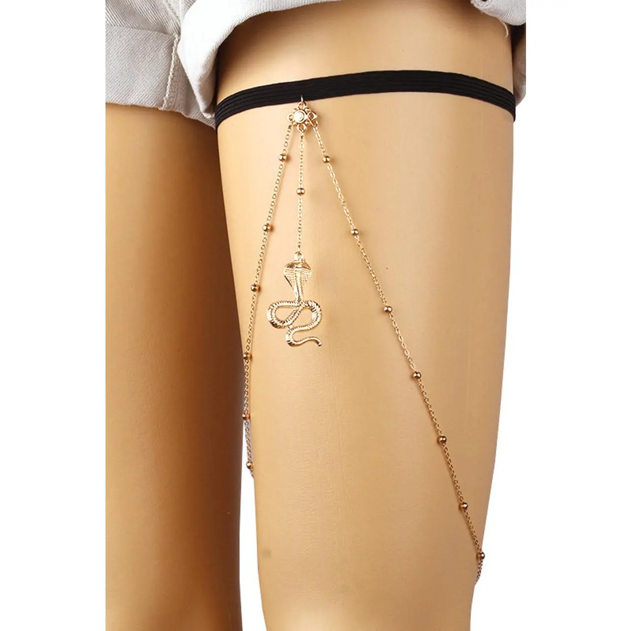 Snake Charm Chain Leg Garter