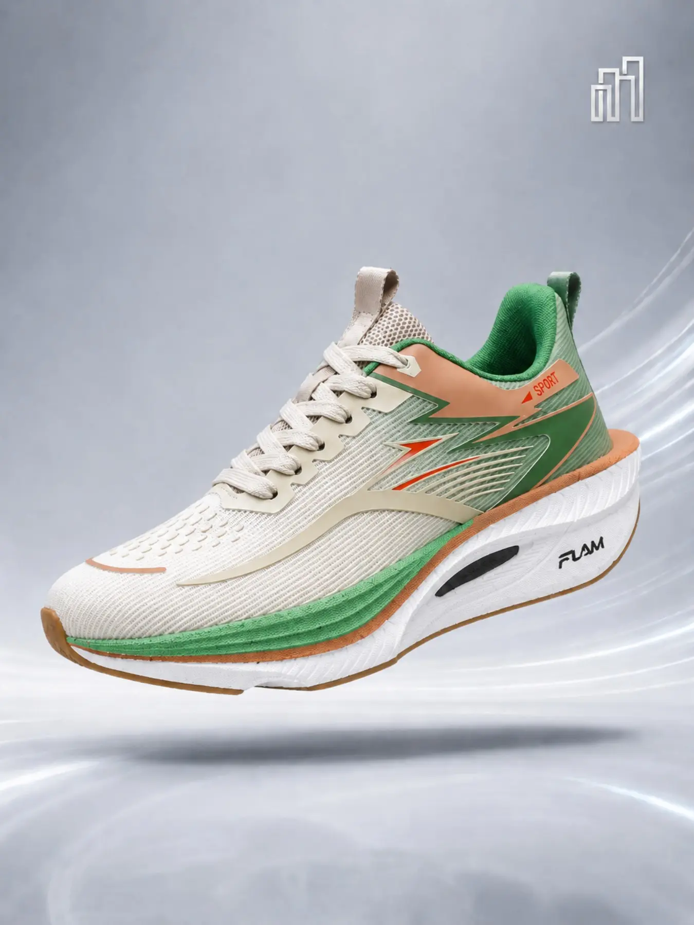 [Dn. Monkeys] Women's Gradient Mesh Breathable Sports Running Shoes, Lightweight Shockproof Sporty Sneakers, Anti-Slip Durable Outdoor Footwear