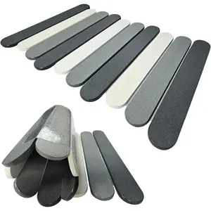 Foldable Stone Bath Mat for Bathroom, Super Absorbent Diatomaceous Earth Bath Mats, Quick Drying Non Slip Mat, 23.6 x 15.3 Inch Folding Grey Bath Stone Mat, Easy Storage and Compact.