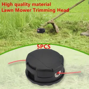 5 Pcs String Trimmer Head, High Quality, Fits Echo Speed Feed 400 Srm 225, Lawn Mower Blades, Tool Cutting, New Replacement Parts