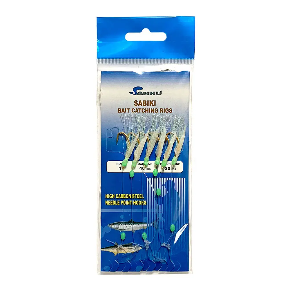 Sanhu Bait Rigs Size-1/0 Model 467 10 Packs
