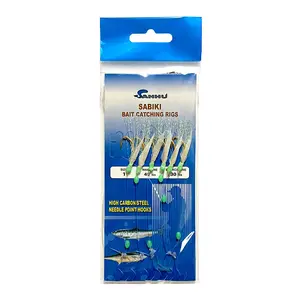 Sanhu Bait Rigs Size-1/0 Model 467 10 Packs
