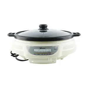 NARITA Electric Hot Pot & Grill Combo 5.0L NEC-5000 - Multifunctional Indoor BBQ Cooker for Parties