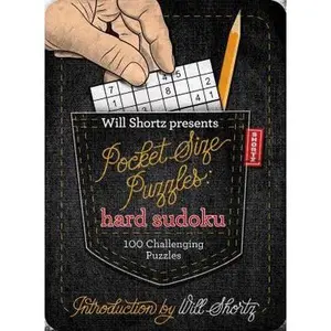 USED-Will Shortz Presents Pocket-Size Puzzles: Hard Sudoku by Will Shortz (Hardcover)