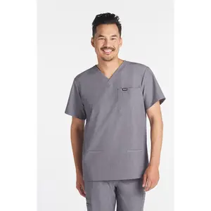 Belmont Men's CORE V Neck 3-Pocket Scrub Top