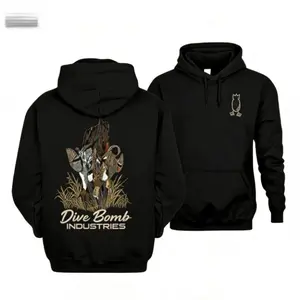 Dive Bomb Industries Melanin Pride Crewneck Sweatshirt Unisex Casual Hoodie 100% Cotton Breathable Eco-Friendly Hot Stamping Printing Technology