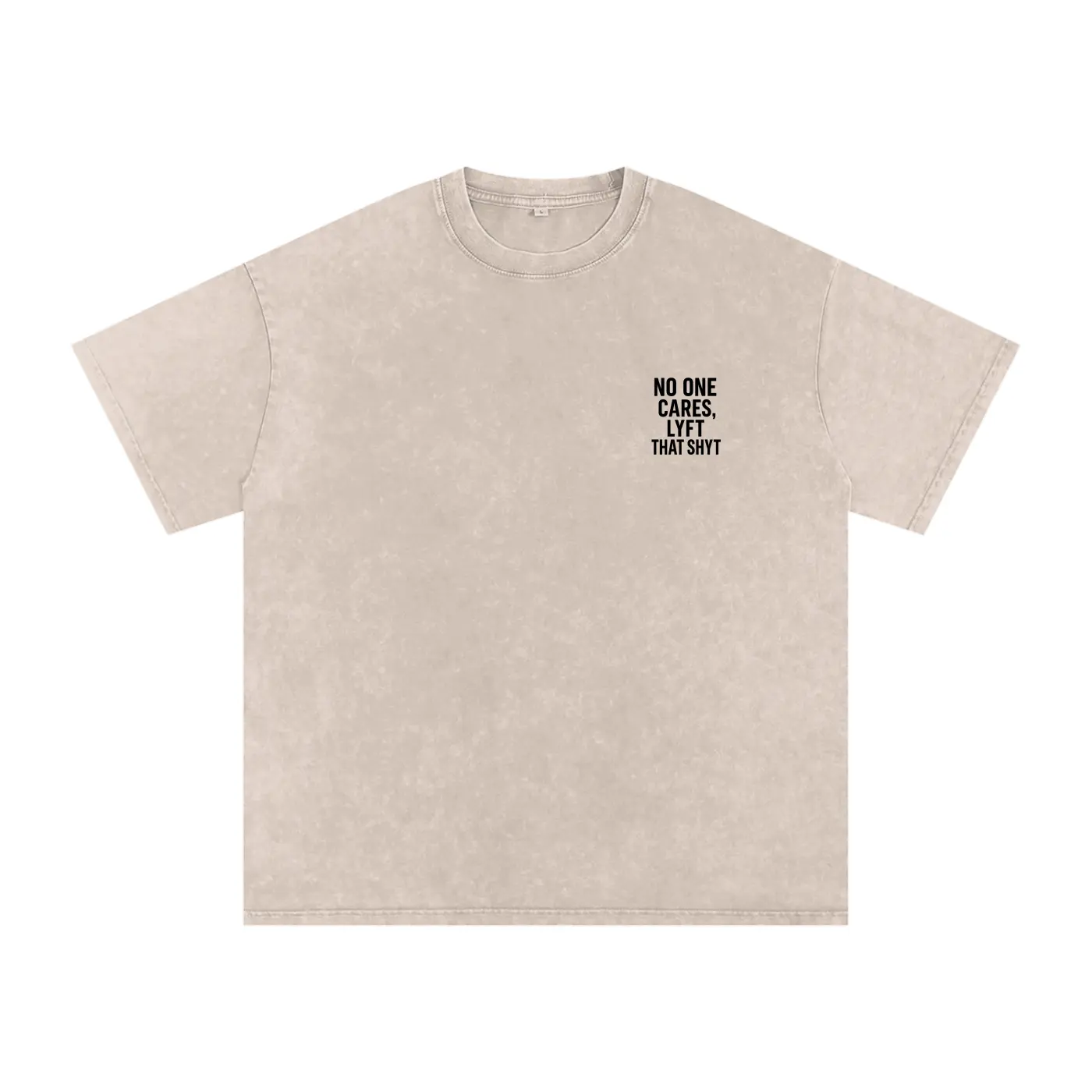 Lyft That Shyt - Deadlyft or Die Unisex Heavy Oversize Vintage Acid Washed Tee