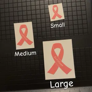 Breast cancer awareness month - survivor sticker